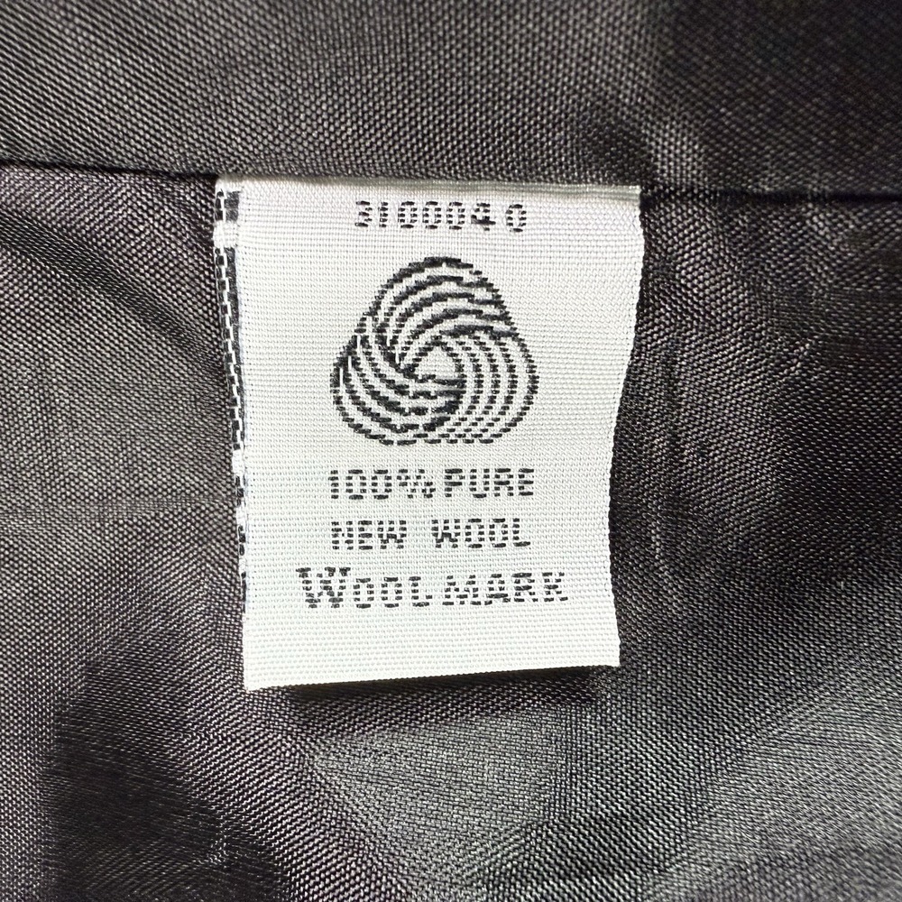 Pendleton Blazer Womens 16P Black Gray Plaid Virgin Wool Heritage USA Classic - Picture 7 of 11